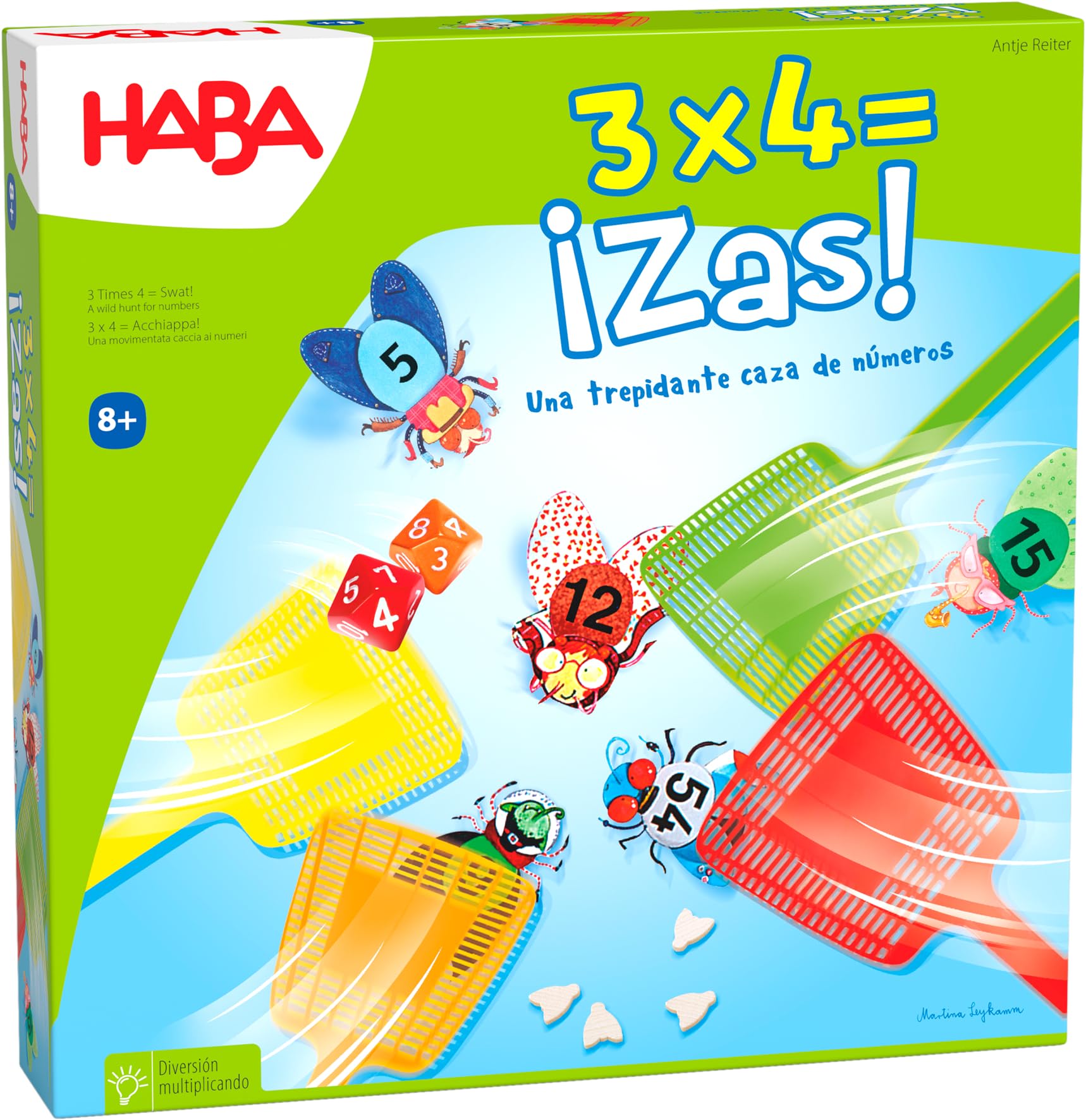 Amazon.com: HABA 3x4 = Zas-ESP (303109) : Toys & Games